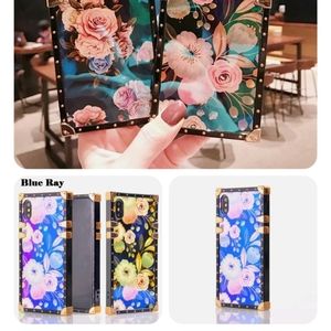 Blue Flowers Samsung Galaxy 22plus Case New.